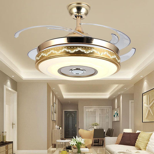 Intelligent Home Living Room Fan Light
